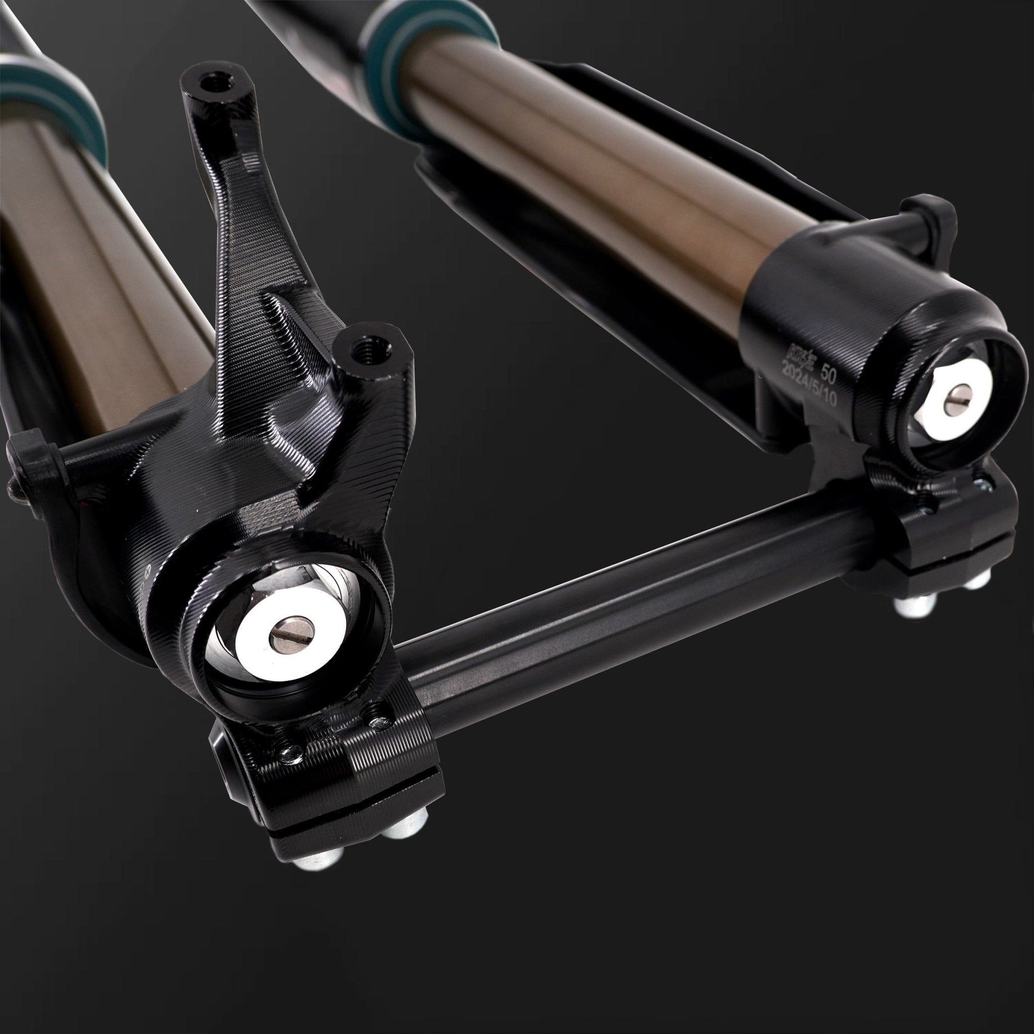 KKE 37MM Aluminum Front Fork Suspension Kit Fit SURRON Light Bee, E-Ride Pro-SS, Talaria Sting MX3/MX4/R (Collective) - Pinned Electric