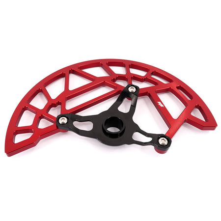 KKE Aluminum Front Brake Disc Guard Fit SURRON Light Bee - X and RAWRR Mantis, Mantis X 2019 - 2024 - Pinned Electric