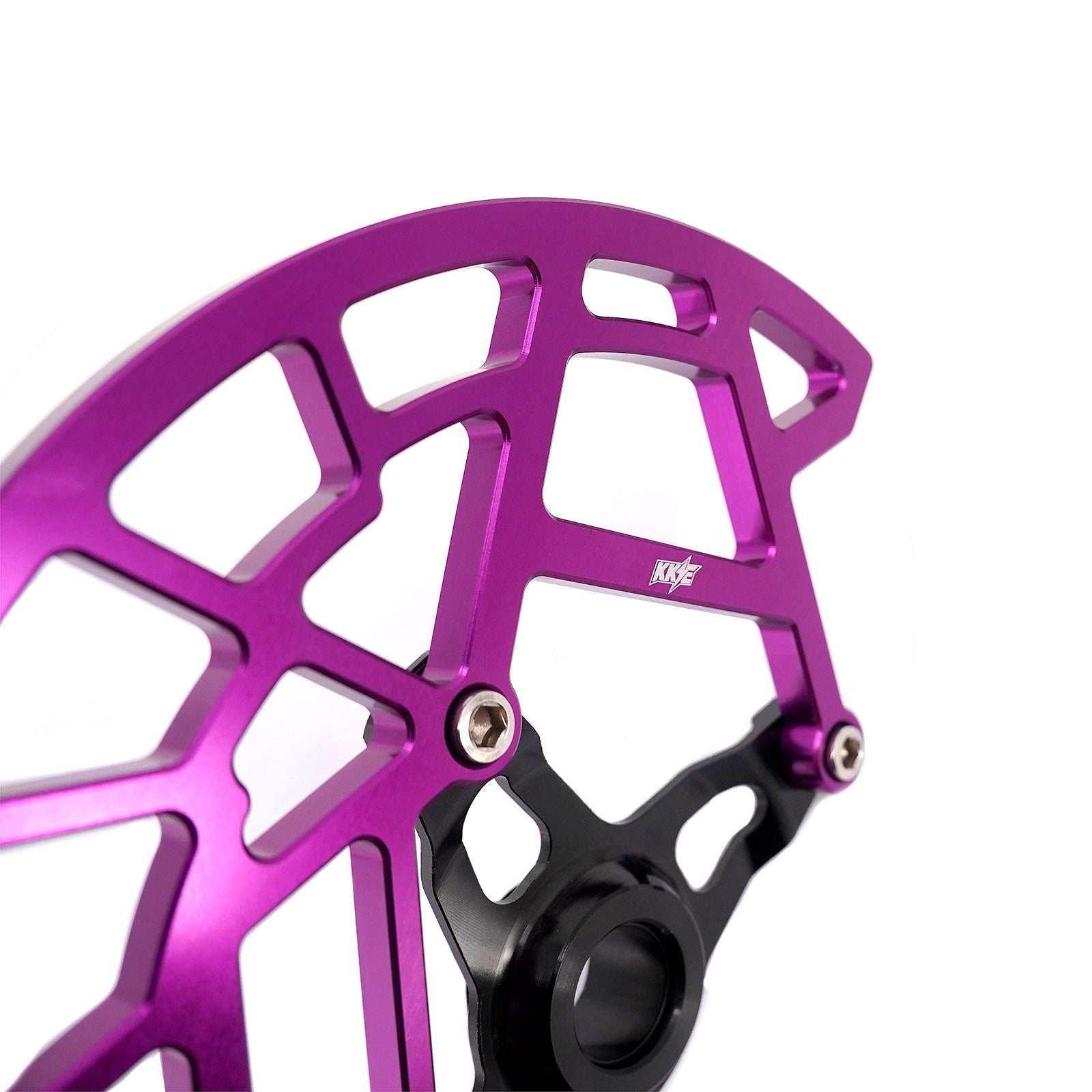 KKE Aluminum Front Brake Disc Guard Fit SURRON Light Bee - X and RAWRR Mantis, Mantis X 2019 - 2024 - Pinned Electric