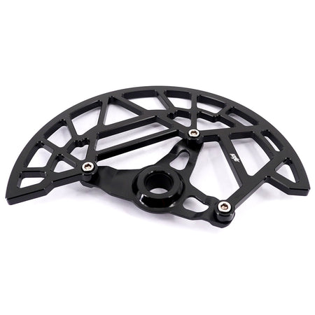 KKE Aluminum Front Brake Disc Guard Fit SURRON Light Bee - X and RAWRR Mantis, Mantis X 2019 - 2024 - Pinned Electric