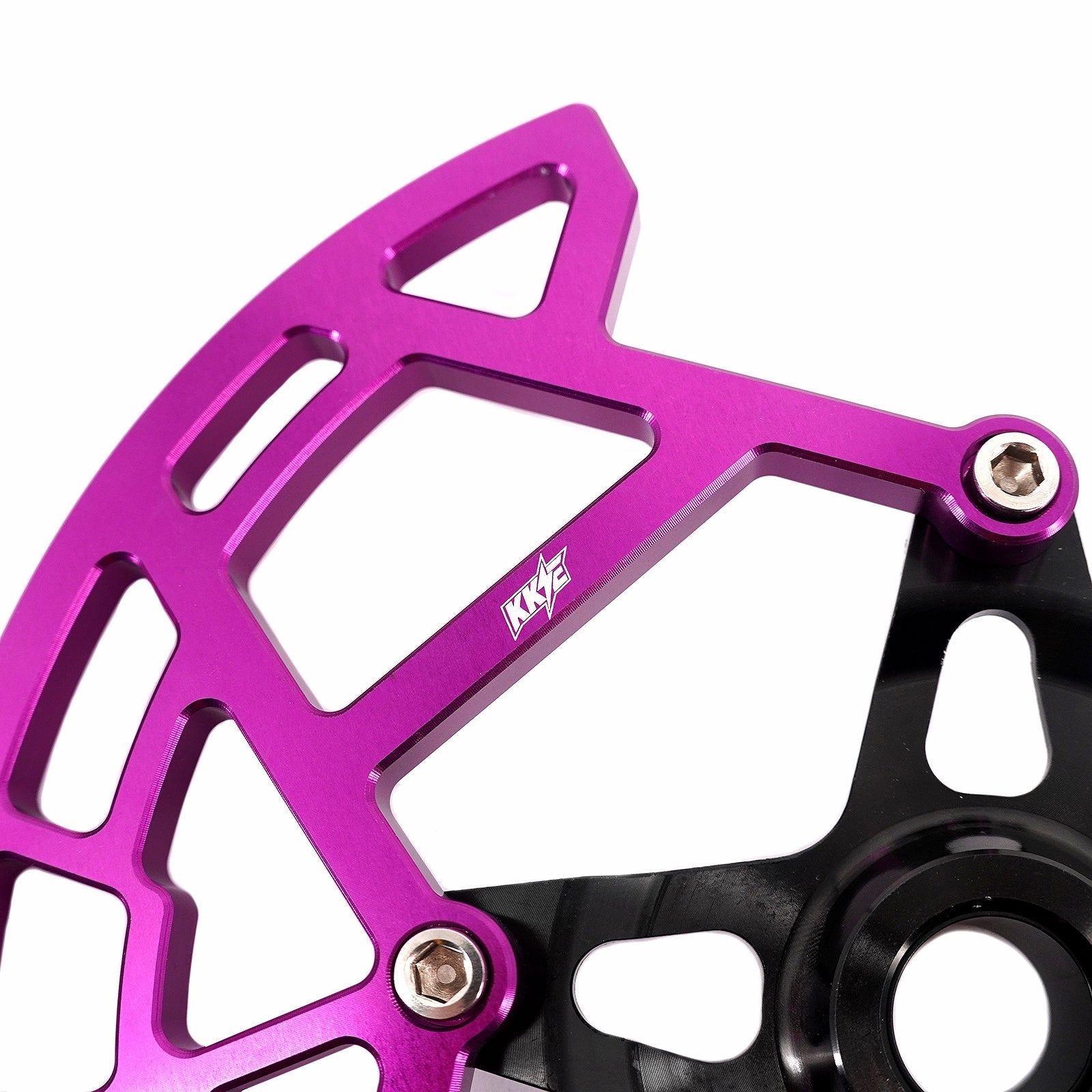 KKE Aluminum Front Brake Disc Guard Fit SURRON Light Bee - X and RAWRR Mantis, Mantis X 2019 - 2024 - Pinned Electric