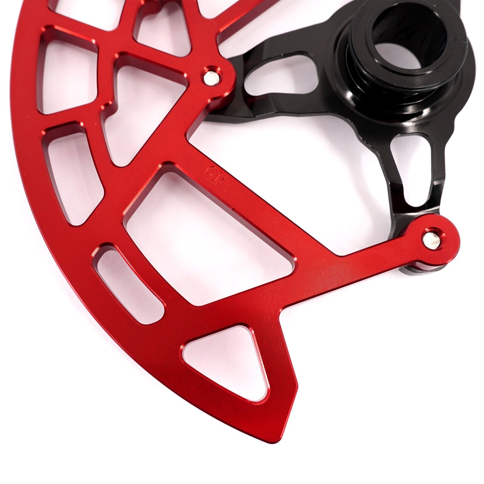 KKE Aluminum Front Brake Disc Guard Fit SURRON Light Bee - X and RAWRR Mantis, Mantis X 2019 - 2024 - Pinned Electric