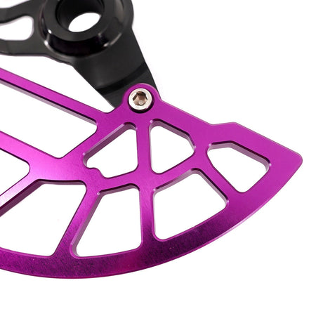 KKE Aluminum Front Brake Disc Guard Fit SURRON Light Bee - X and RAWRR Mantis, Mantis X 2019 - 2024 - Pinned Electric