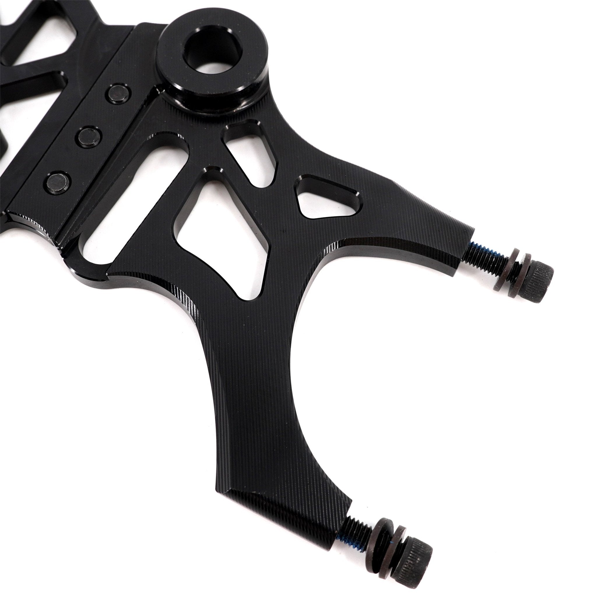 KKE Aluminum Rear Brake Disc Guard Fit Rawrr Mantis, Mantis X Red and Black (Collective) - Pinned Electric