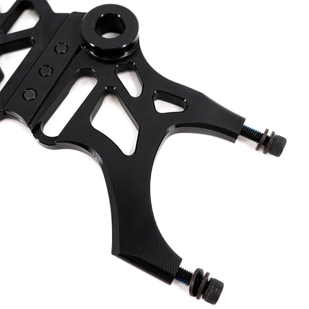 KKE Aluminum Rear Brake Disc Guard Fit Rawrr Mantis, Mantis X Red and Black (Collective) - Pinned Electric