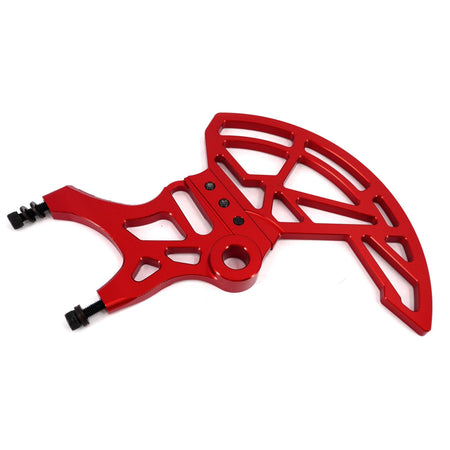 KKE Aluminum Rear Brake Disc Guard Fit Rawrr Mantis, Mantis X Red and Black (Collective) - Pinned Electric
