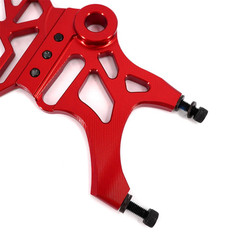 KKE Aluminum Rear Brake Disc Guard Fit Rawrr Mantis, Mantis X Red and Black (Collective) - Pinned Electric