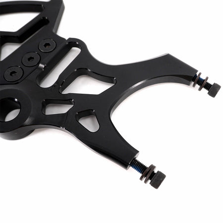 KKE Aluminum Rear Brake Disc Guard Fit Rawrr Mantis, Mantis X Red and Black (Collective) - Pinned Electric