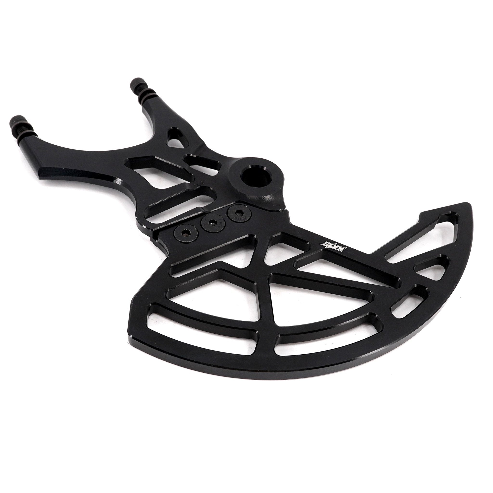 KKE Aluminum Rear Brake Disc Guard Fit Rawrr Mantis, Mantis X Red and Black (Collective) - Pinned Electric
