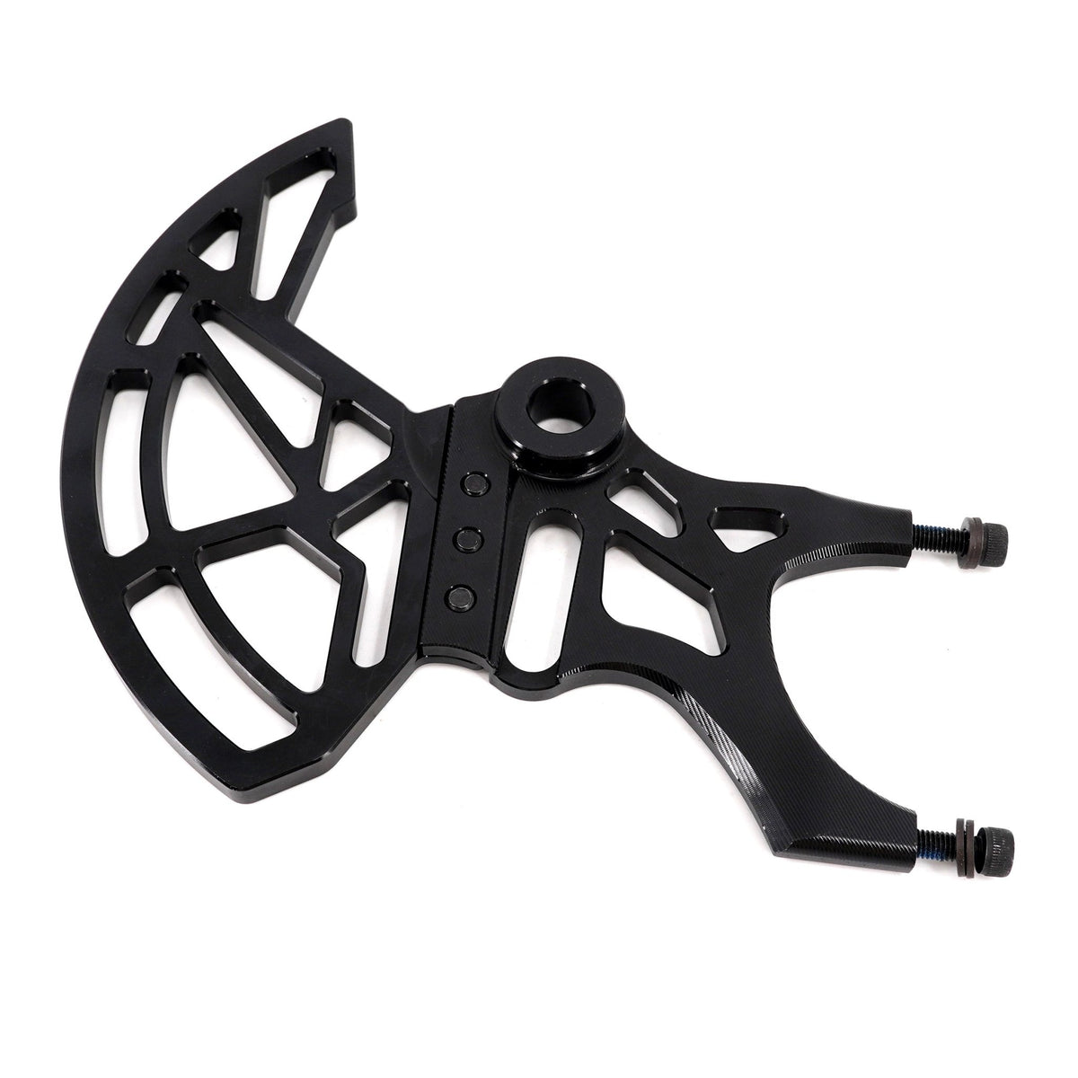 KKE Aluminum Rear Brake Disc Guard Fit Rawrr Mantis, Mantis X Red and Black (Collective) - Pinned Electric