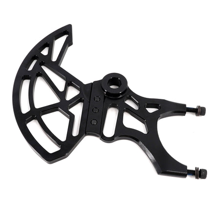 KKE Aluminum Rear Brake Disc Guard Fit Rawrr Mantis, Mantis X Red and Black (Collective) - Pinned Electric