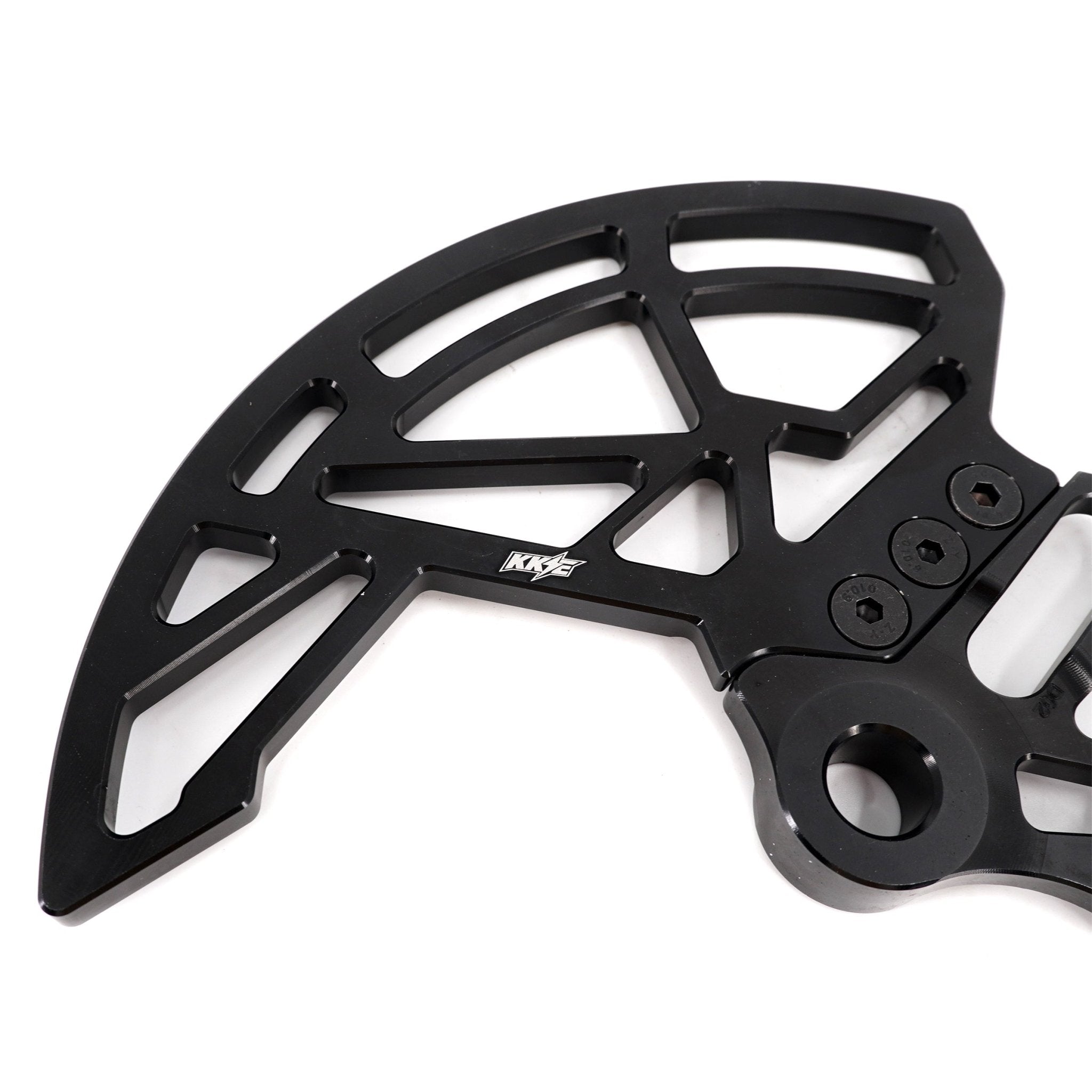 KKE Aluminum Rear Brake Disc Guard Fit Rawrr Mantis, Mantis X Red and Black (Collective) - Pinned Electric