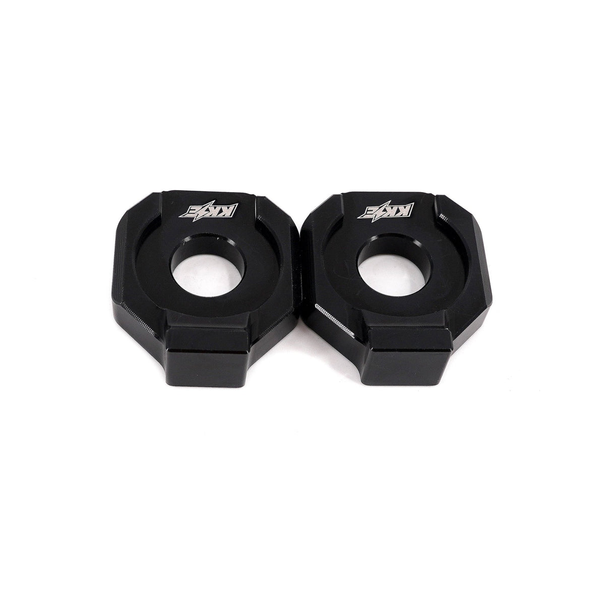 KKE Axle Chain Adjuster Blocks Fit Rawrr Mantis, Mantis X Black and Red - Pinned Electric
