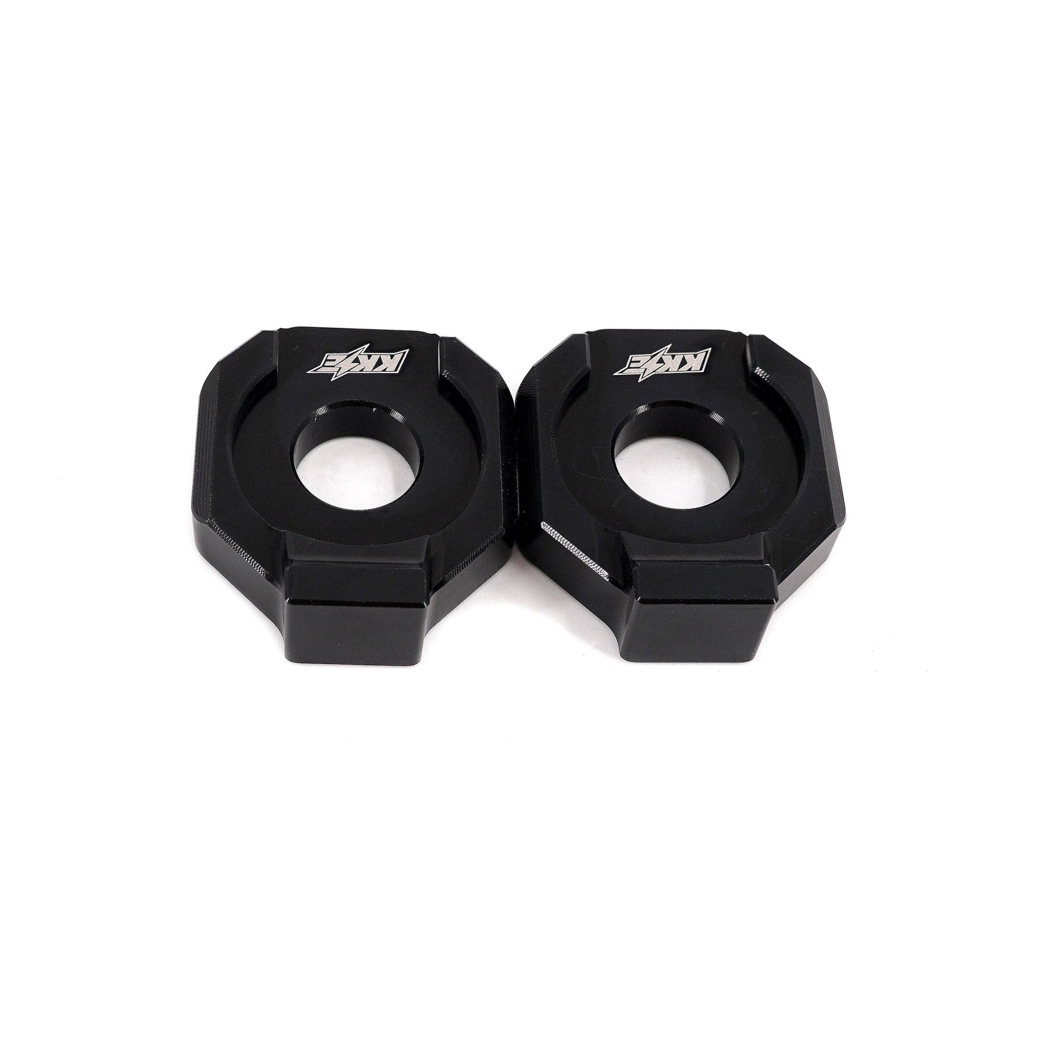 KKE Axle Chain Adjuster Blocks Fit Rawrr Mantis, Mantis X Black and Red - Pinned Electric