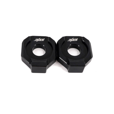 KKE Axle Chain Adjuster Blocks Fit Rawrr Mantis, Mantis X Black and Red - Pinned Electric