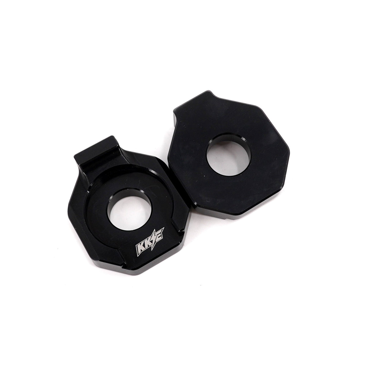 KKE Axle Chain Adjuster Blocks Fit Rawrr Mantis, Mantis X Black and Red - Pinned Electric