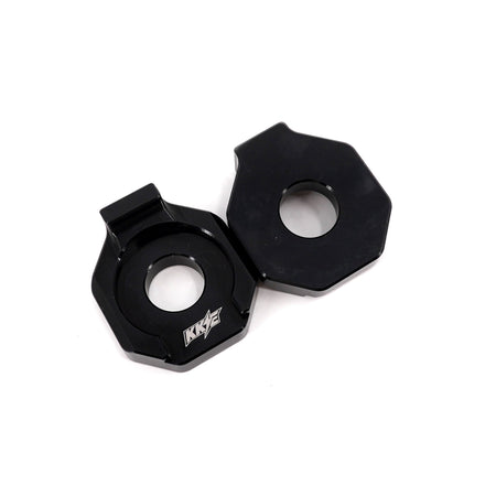 KKE Axle Chain Adjuster Blocks Fit Rawrr Mantis, Mantis X Black and Red - Pinned Electric