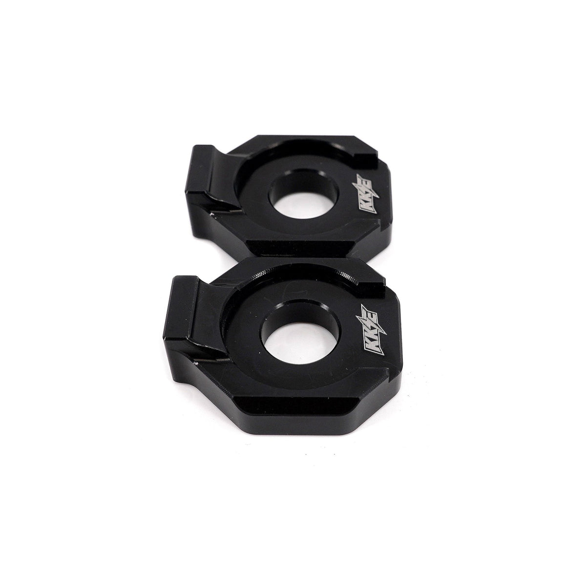 KKE Axle Chain Adjuster Blocks Fit Rawrr Mantis, Mantis X Black and Red - Pinned Electric