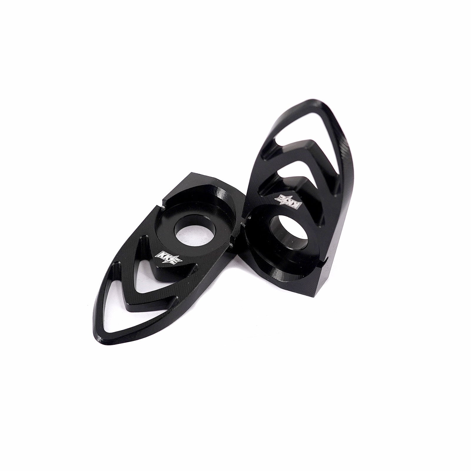 KKE Axle Chain Adjuster Blocks Fit SURRON Light Bee - X, E - Ride Pro SS, Talaria MX3/MX4 - Pinned Electric
