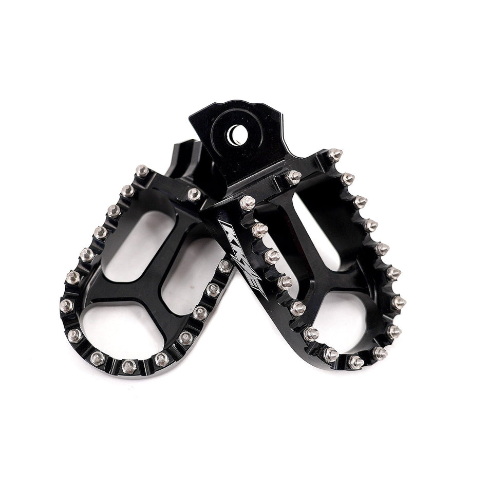 KKE CNC Footpegs Billet Foot Rest Fit Talaria Sting MX3 / MX4 - Pinned Electric