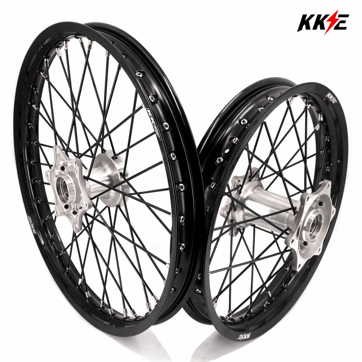KKE Enduro 1.6*21" & 2.15*18" Cast Hub Electric Dirtbike Alloy Wheels Rims Fit STARK VARG MX EX - Pinned Electric