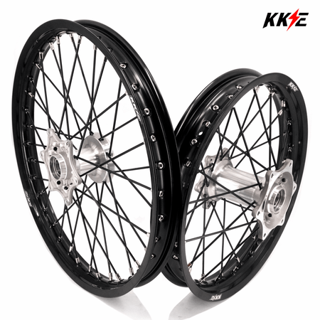 KKE Enduro 1.6*21" & 2.15*18" Cast Hub Electric Dirtbike Alloy Wheels Rims Fit STARK VARG MX EX - Pinned Electric