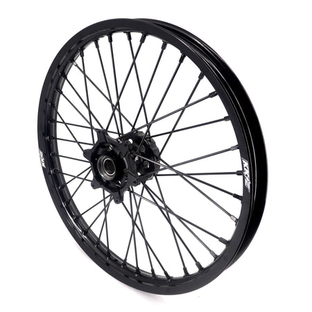 KKE Enduro 1.6*21" & 2.15*18" CNC Hub Electric Dirtbike Alloy Wheels Rims Fit STARK VARG MX EX All Black - Pinned Electric