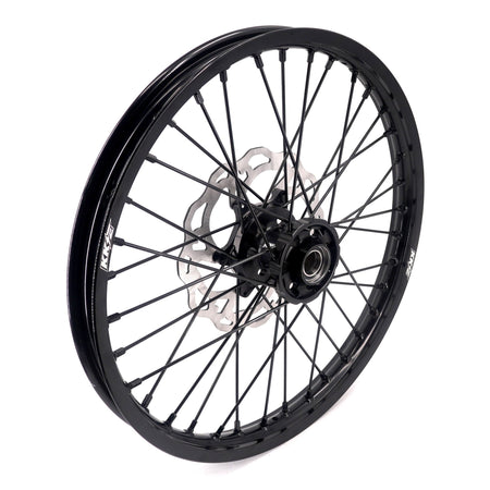 KKE Enduro 1.6*21" & 2.15*18" CNC Hub Electric Dirtbike Alloy Wheels Rims Fit STARK VARG MX EX All Black - Pinned Electric