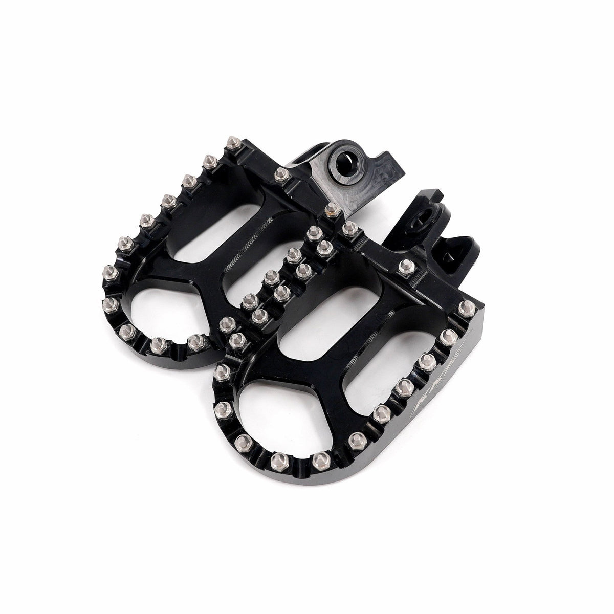 KKE Footpegs Billet Foot Rest For Rawrr Mantis, Mantis X, Red and Black (Collective) - Pinned Electric