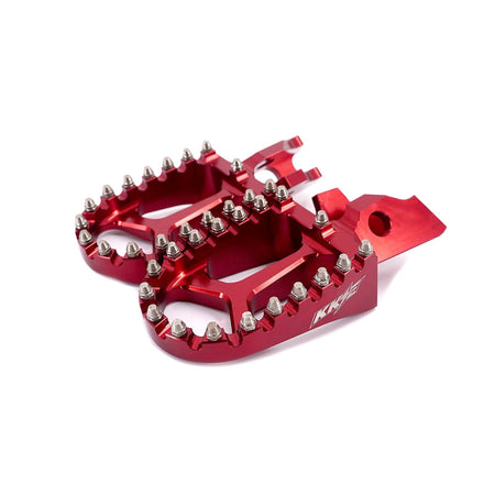 KKE Footpegs Billet Foot Rest For SurRon Ultra Bee 2023 - 2025 E - Bike - Pinned Electric