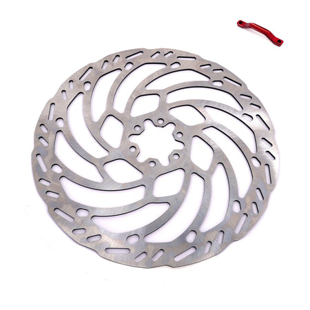 KKE Front 220MM Disc with Adapter For Surron Light Bee X, Segway X160/X260, E - Ride Pros SS, Talaria MX3 - Pinned Electric
