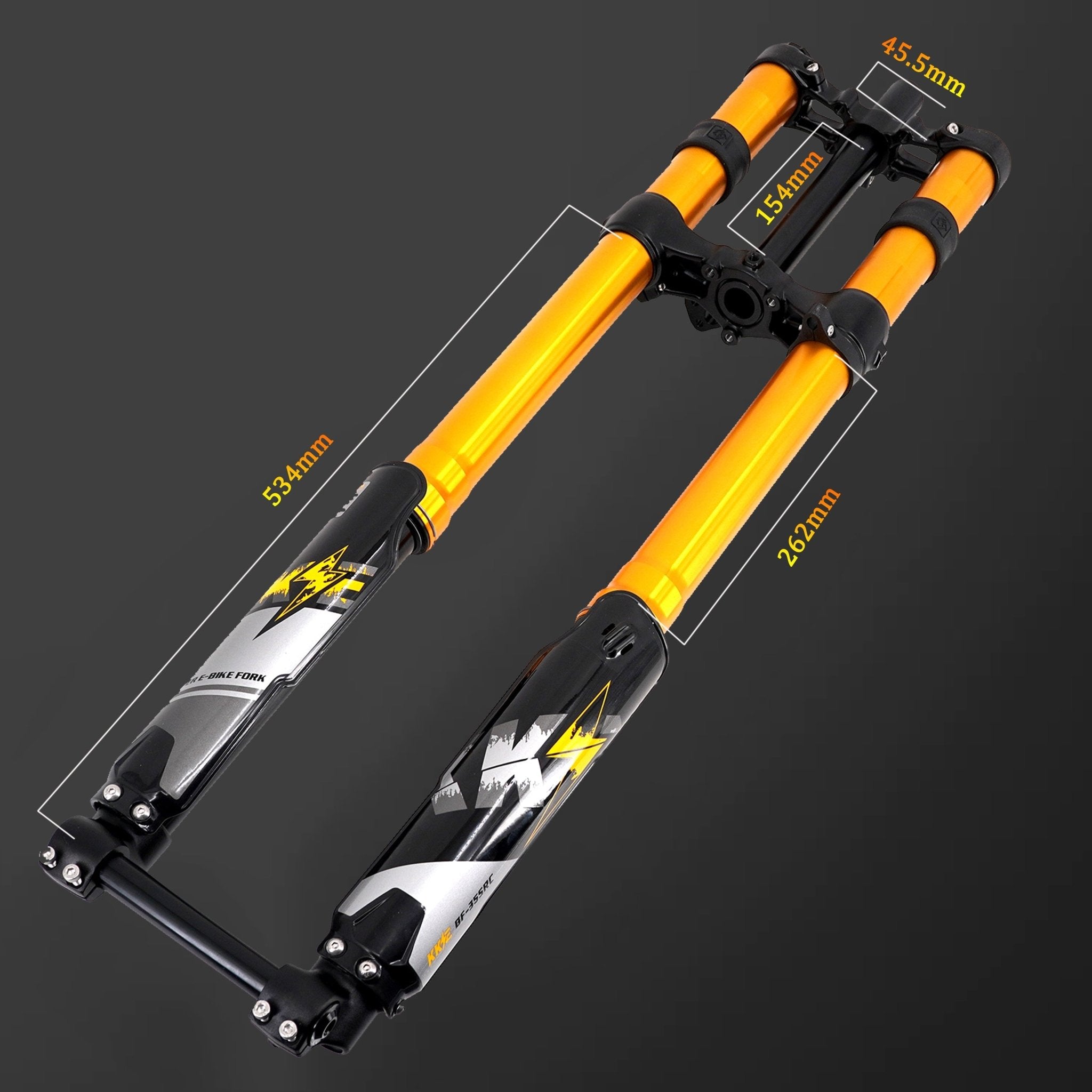 KKE Front Fork Suspension Fit SURRON Light Bee, E-Ride Pro-SS, Talaria Sting MX3/MX4/R (Collective) - Pinned Electric