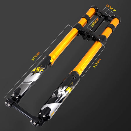 KKE Front Fork Suspension Fit SURRON Light Bee, E-Ride Pro-SS, Talaria Sting MX3/MX4/R (Collective) - Pinned Electric