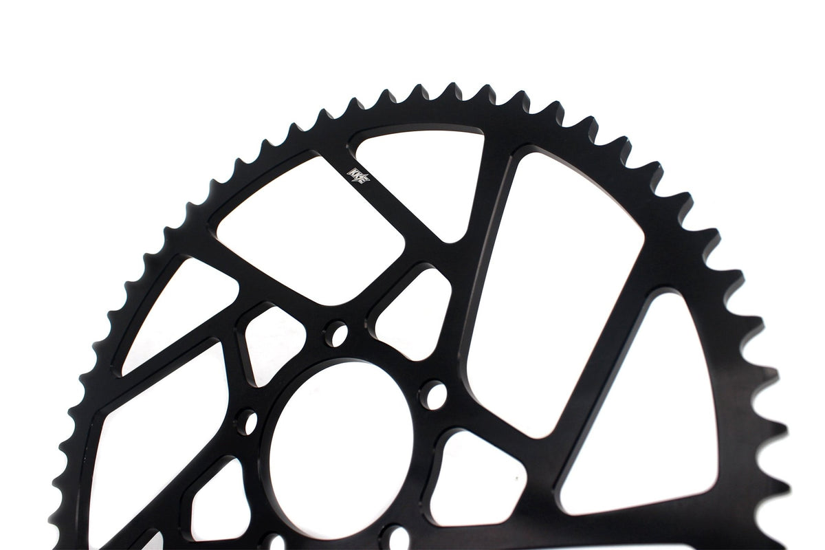 KKE Rear 54T Aluminum Sprocket For SurRon Light Bee - X, Rawrr Mantis, Mantis X, E - Ride Pro SS - Pinned Electric