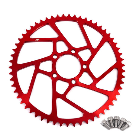 KKE Rear 54T Aluminum Sprocket For SurRon Light Bee - X, Rawrr Mantis, Mantis X, E - Ride Pro SS - Pinned Electric