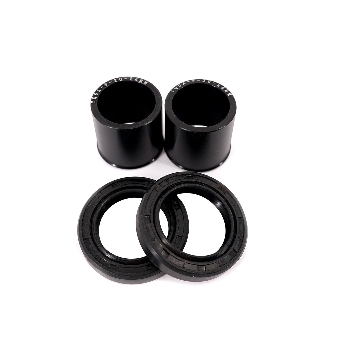 KKE Replacement Front Billet Bushing Spacers Kit Fit Surron Ultra Bee 2023 - 2025 Black - Pinned Electric
