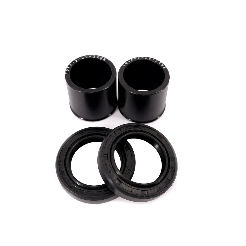 KKE Replacement Front Billet Bushing Spacers Kit Fit Surron Ultra Bee 2023 - 2025 Black - Pinned Electric