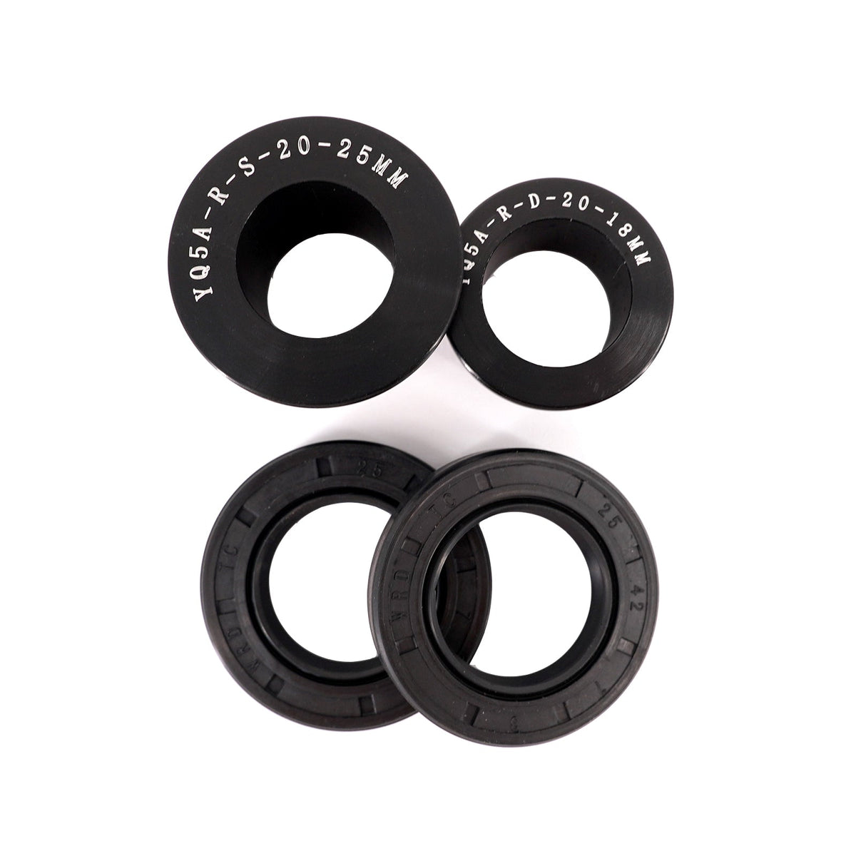 KKE Replacement Rear Billet Bushing Spacers Kit Fit Surron Ultra Bee 2023 - 2025 Black - Pinned Electric