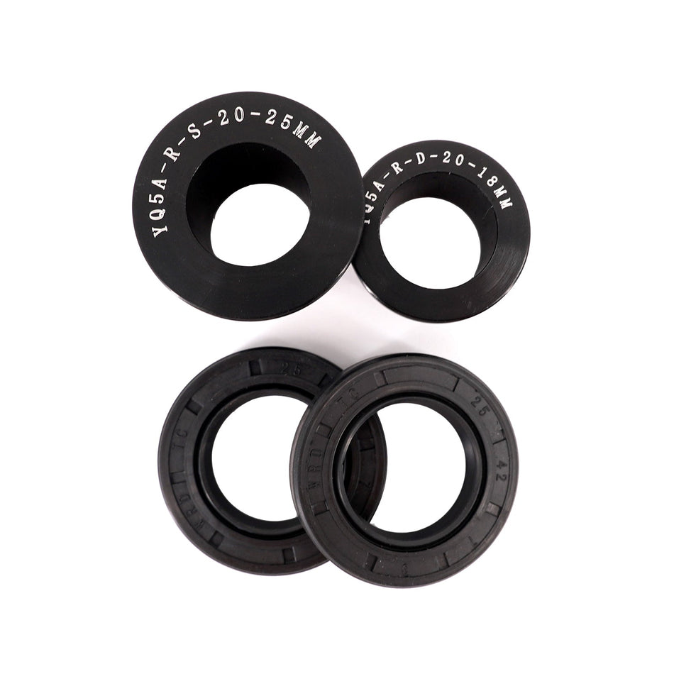 KKE Replacement Rear Billet Bushing Spacers Kit Fit Surron Ultra Bee 2023 - 2025 Black - Pinned Electric