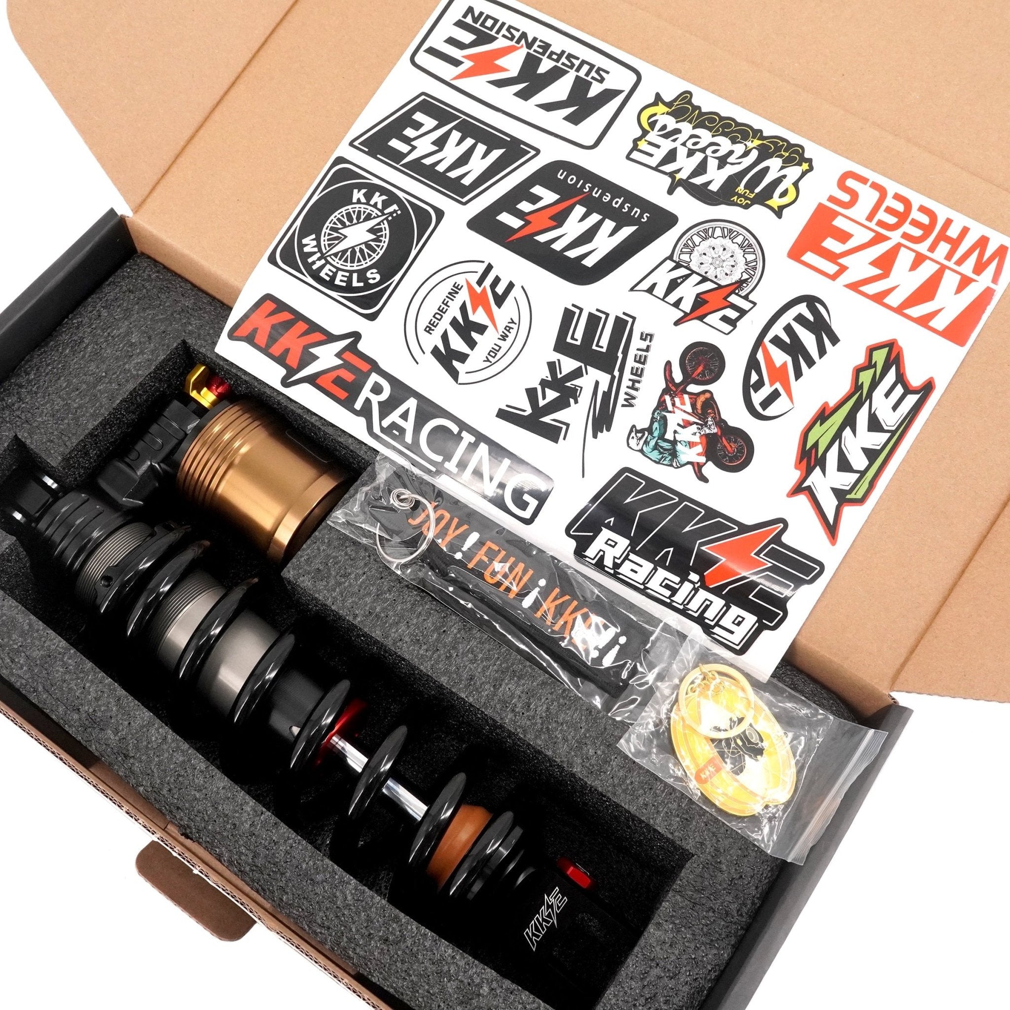 KKE Upgraded Rear Suspension Shock Spring Absorber for SurRon Ultra Bee Electric Dirt Bike in Different Color Available - Pinned Electric