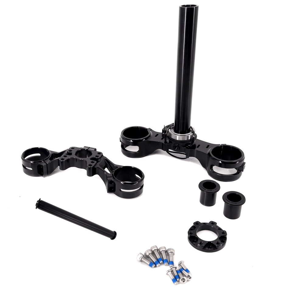 KKE Widen Drop Crown Triple Tree Clamp Kit For SurRon Light Bee, KKE 35MM Front Suspension Fork - Pinned Electric