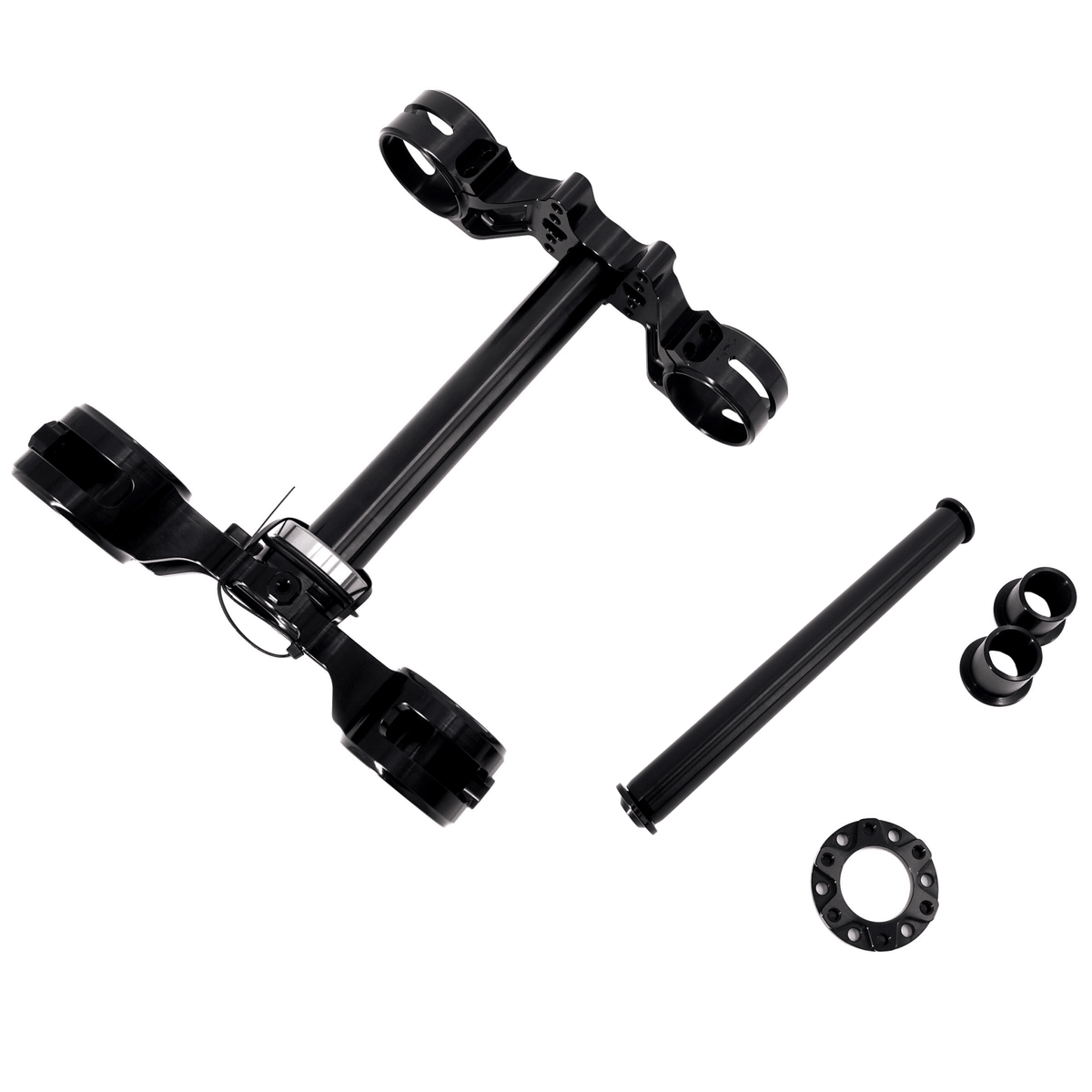 KKE Widen Drop Crown Triple Tree Clamp Kit For SurRon Light Bee, KKE 35MM Front Suspension Fork - Pinned Electric