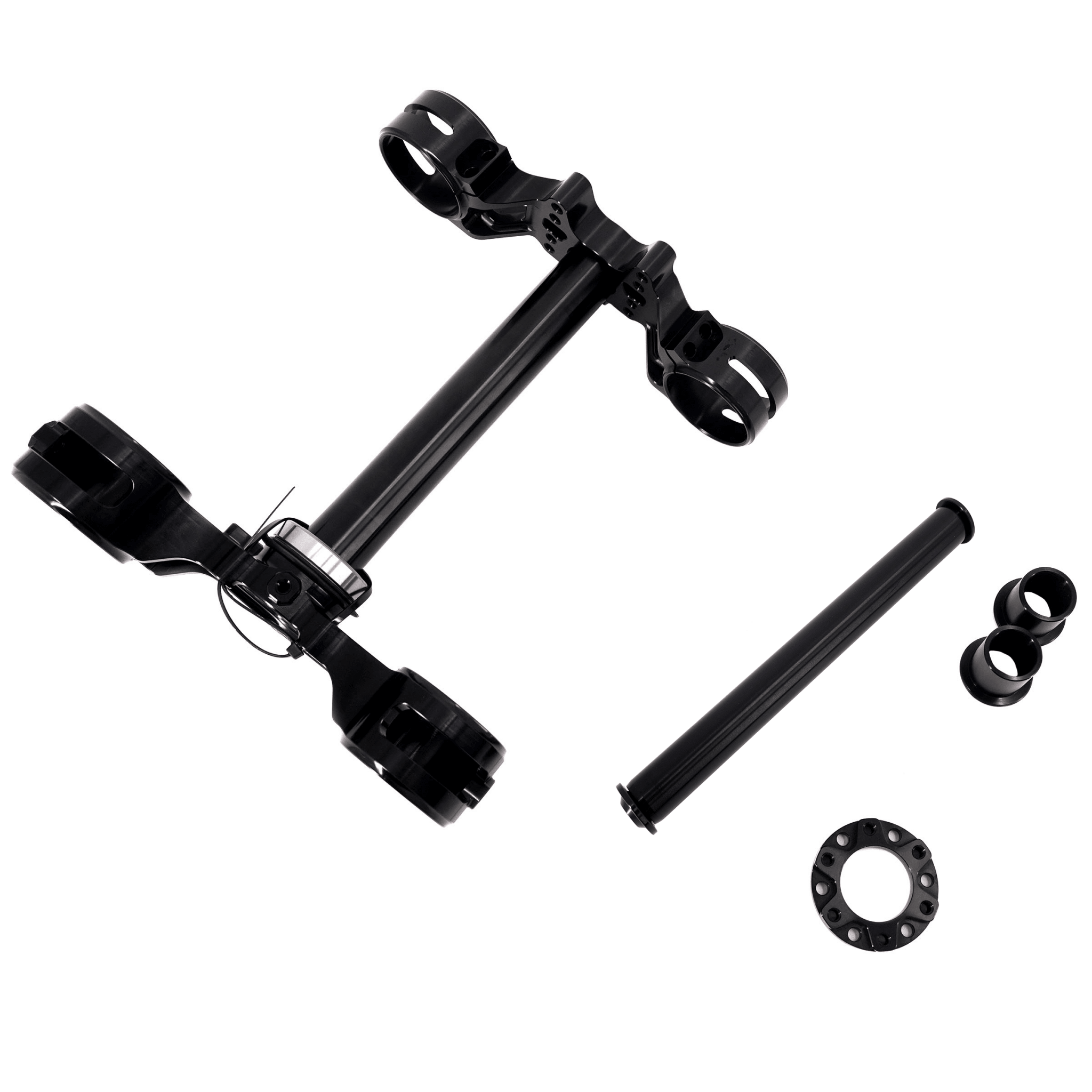 KKE Widen Drop Crown Triple Tree Clamp Kit For SurRon Light Bee, KKE 35MM Front Suspension Fork - Pinned Electric