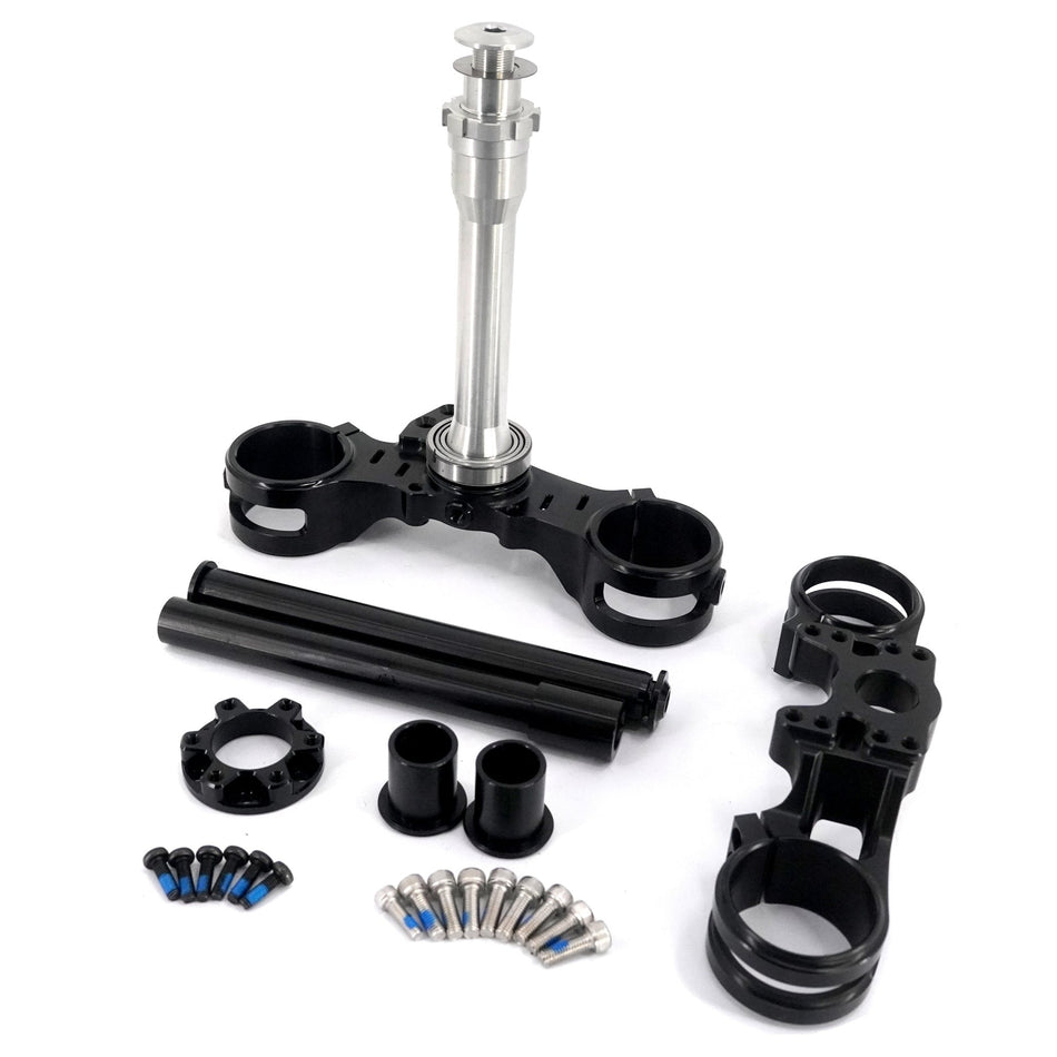 KKE Widen Drop Crown Triple Tree Clamps For KKE 37MM & 38MM Pro Front Suspension Fork - Pinned Electric