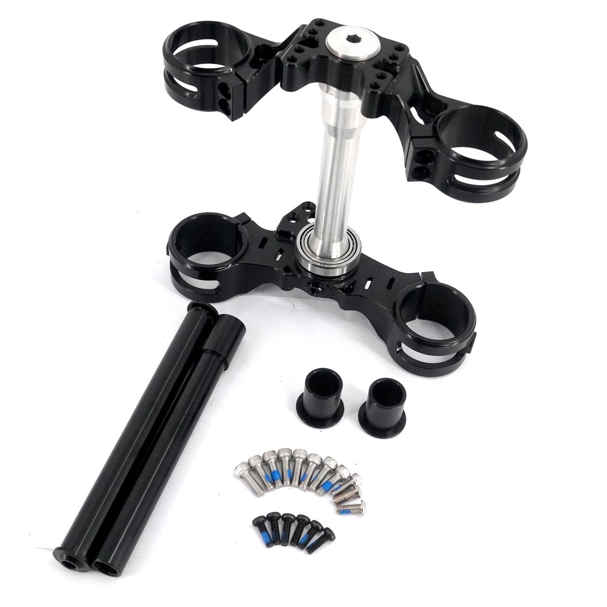 KKE Widen Drop Crown Triple Tree Clamps For KKE 37MM & 38MM Pro Front Suspension Fork - Pinned Electric