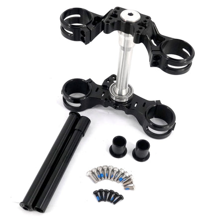 KKE Widen Drop Crown Triple Tree Clamps For KKE 37MM & 38MM Pro Front Suspension Fork - Pinned Electric