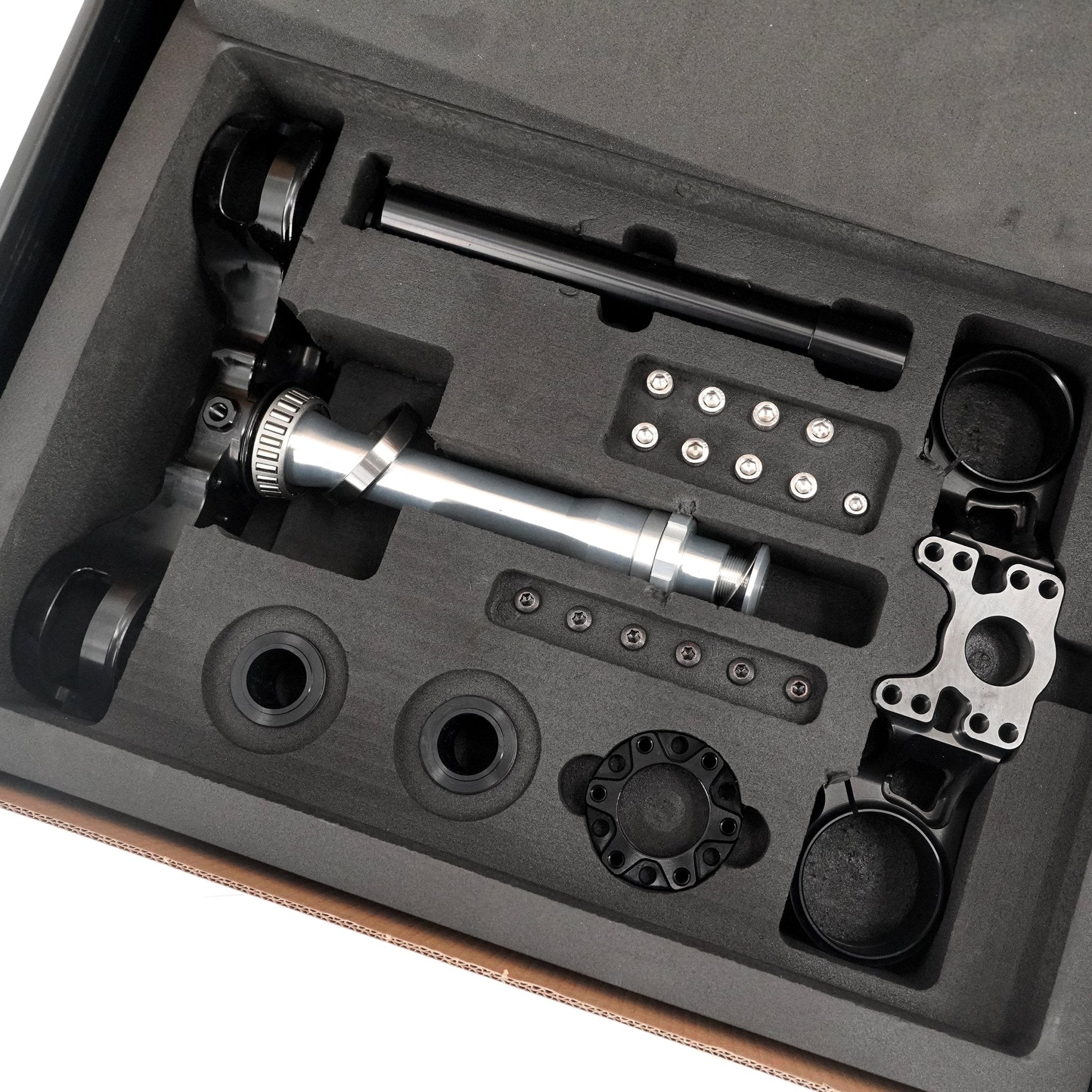 KKE Widen Drop Crown Triple Tree Clamps For KKE 37MM & 38MM Pro Front Suspension Fork - Pinned Electric