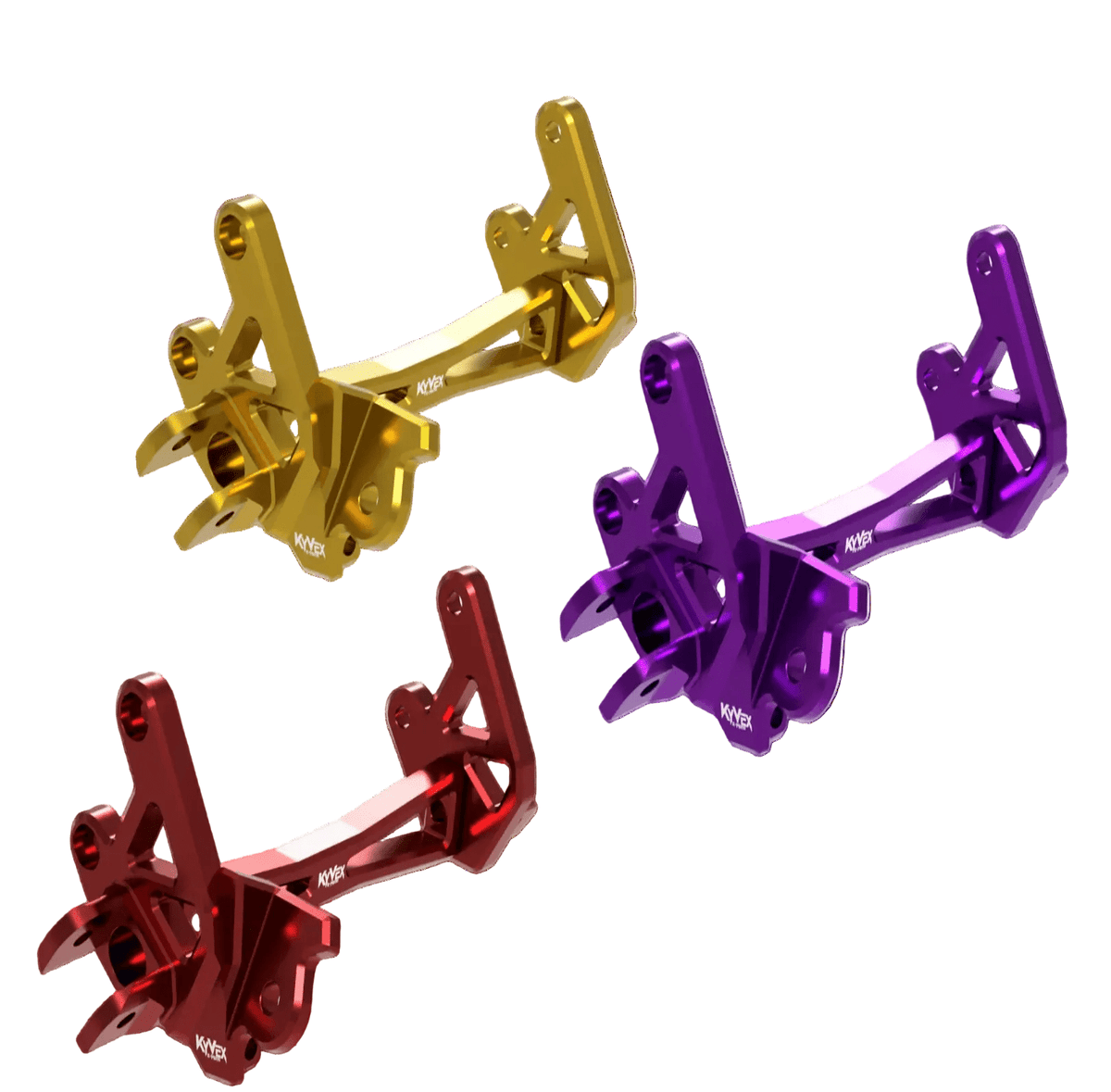 KyVex Billet Footpeg Bracket Compatible w/ E-Ride Pro SS 2.0 and Pro S - Pinned Electric