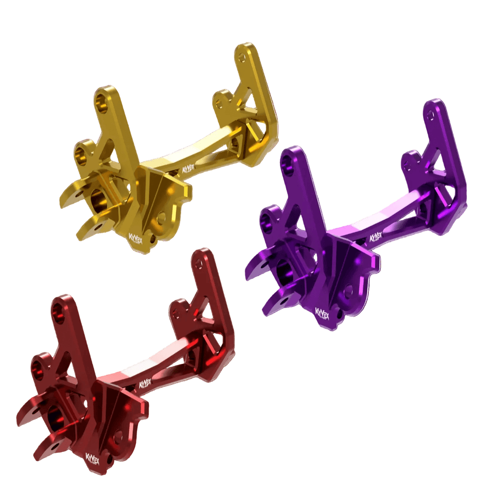KyVex Billet Footpeg Bracket Compatible w/ E-Ride Pro SS 2.0 and Pro S - Pinned Electric
