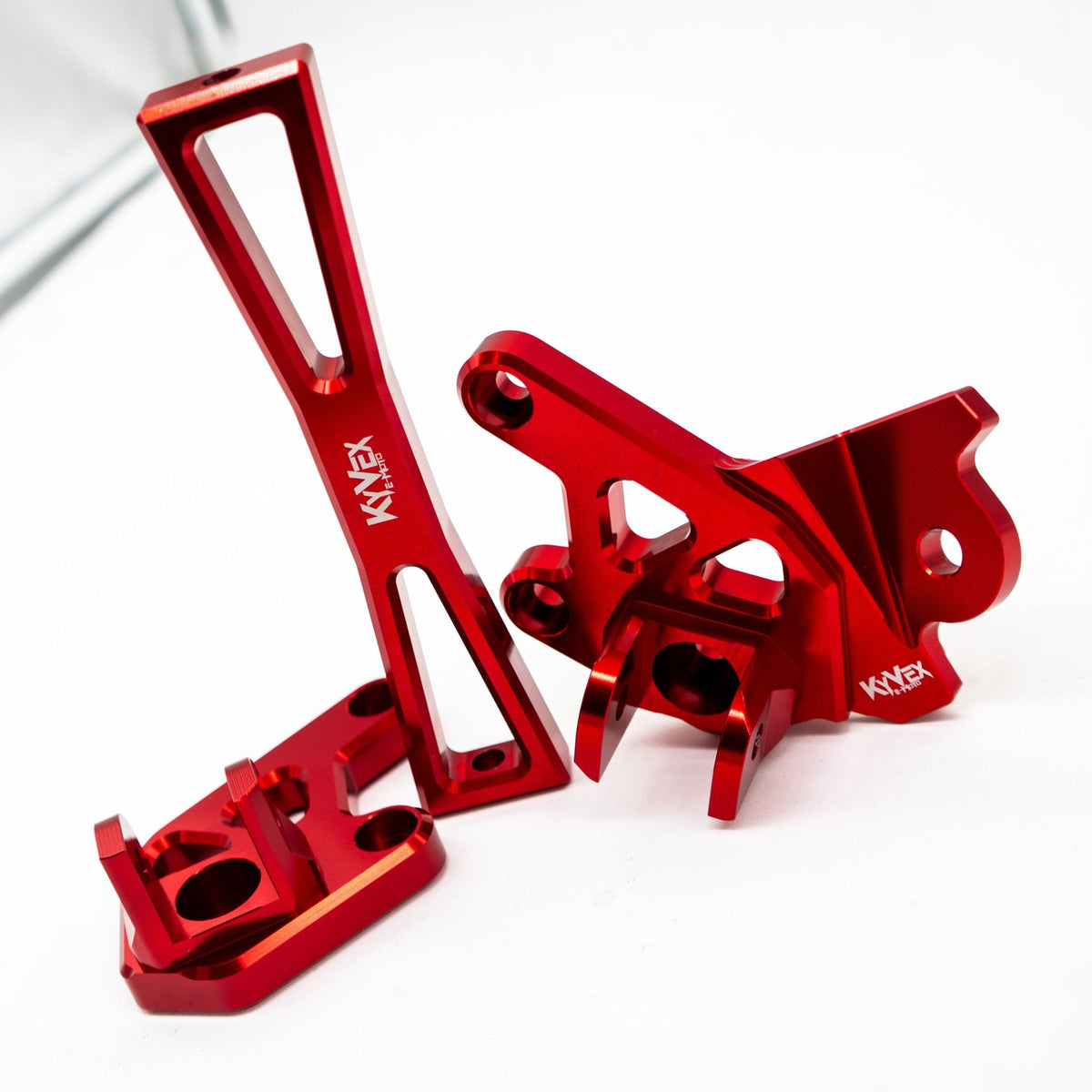 KyVex Billet Footpeg Bracket Compatible w/ E-Ride Pro SS 3.0/4.0 and SR - Pinned Electric